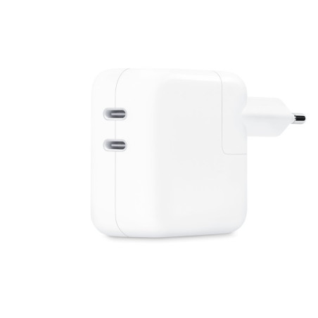 APPLE 35W dvouportový USB-C napájecí adaptér, bílý