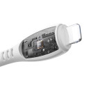 Joyroom S-A59 Vibrant Series 3A USB-A - Lightning cable 1.2m - white