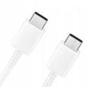 Samsung EP-DA905BWE USB-C - USB-C 3A Cable 1m (Bulk - Replacement Packaging) - White