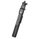 Wozinsky WST-360YS Selfie Stick with Tripod Function with 360° AI Auto Face Tracking Gesture Control - Black