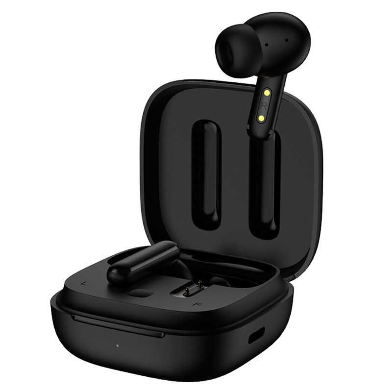 Sluchátka QCY T13 do uší s ANC IPX5 Bluetooth 5.3 - černá