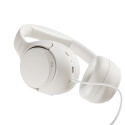 Sluchátka QCY H3 přes uši s ANC Bluetooth 5.4 Hi-Res Audio - bílá