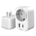 Adaptér Tech-Protect TA100 US - bílý