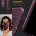 Kryt Caseology Parallax Mag MagSafe pro iPhone 15 Pro - vínový