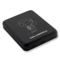 Karl Lagerfeld Ikonik MagSafe 5W 3000mAh Inductive Power Bank - Black