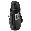 Brašna Spigen Tumbler Holder Bag magnetická na láhev, telefon, klíče - černá