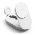 Nabíječka bezdrátová Ringke QI2.2 25W 3v1 magnetická MagSafe - bílá