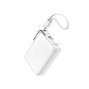 Joyroom JR-PBF27 Pro 10000mAh 30W Power Bank with Built-in USB-C Cable and Additional Bidirectional USB-C to Lightning Cable -