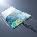 Kabel Choetech XCC-1068 PD 60W USB-C - USB-C s displejem 1,2 m - modrý