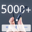 Kabel Choetech XCC-1068 PD 60W USB-C - USB-C s displejem 1,2 m - modrý
