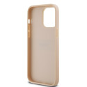 Pouzdro DKNY Leather Logo iPhone 14 Pro Max - růžová