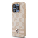 DKNY pouzdro iPhone 15 Pro - růžová