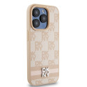 DKNY pouzdro iPhone 15 Pro - růžová