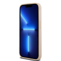 Pouzdro DKNY Leather Mono Stripe pro iPhone 15 Pro - růžová