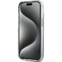 Kryt DKNY IML Checkered Mono Pattern iPhone 15 Plus / 14 Plus - black