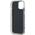 Kryt DKNY IML Checkered Mono Pattern iPhone 15 Plus / 14 Plus - black