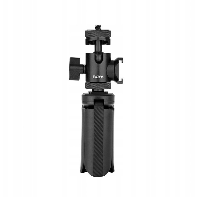 Stojánek BOYA Desktop Stand 01 se stativem 1/4" pro mikrofon a kameru - černý