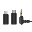 Mikrofony BOYA BOYAMIC 2-02 bezdrátové 2,4 GHz USB-C - černé