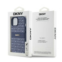 Pouzdro DKNY pro iPhone 15/14/13 – modré