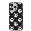 Kryt DKNY IML Checkered pro iPhone 15 Pro Max - černý