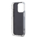Kryt DKNY IML Checkered pro iPhone 15 Pro Max - černý