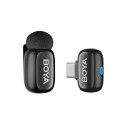 Mikrofony BOYA mini 2-02 bezdrátové 2,4GHz USB-C - černé