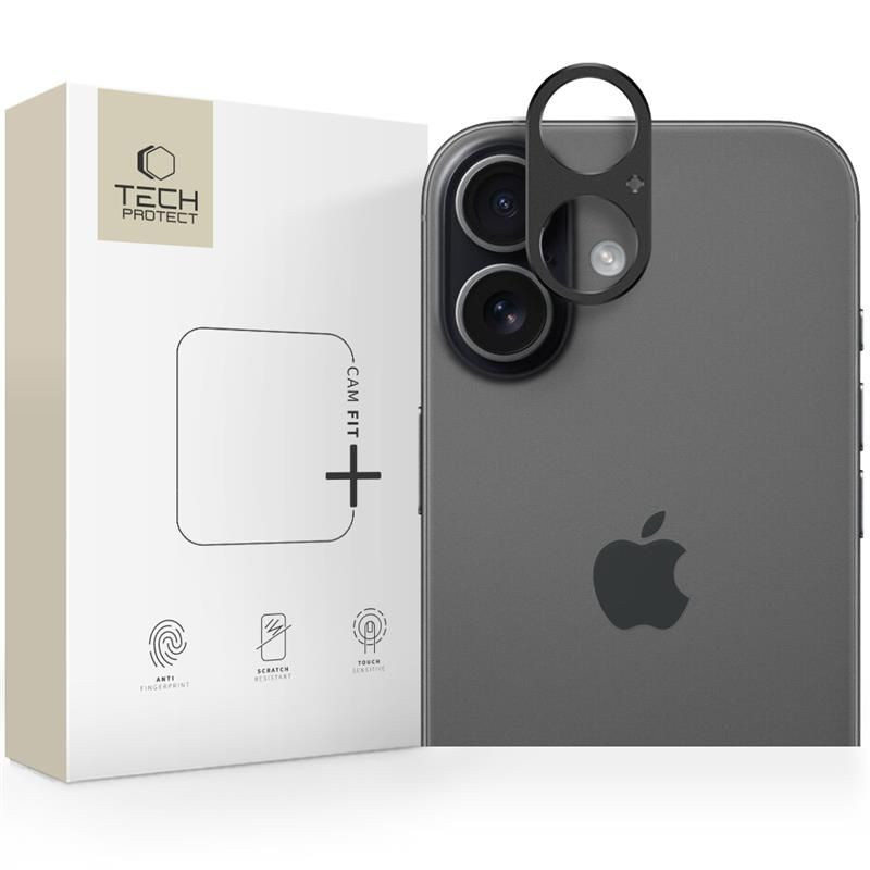 KRYT FOTOAPARÁTU TECH-PROTECT CAMALLOY FIT+ IPHONE 17 ČERNÝ