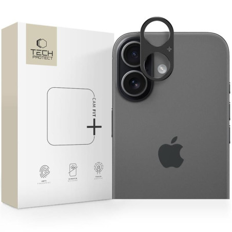 KRYT FOTOAPARÁTU TECH-PROTECT CAMALLOY FIT+ IPHONE 17 ČERNÝ