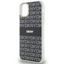 Kryt DKNY IML Mono & Stripe pro iPhone 11 / XR - černý