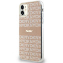 Kryt DKNY IML MagSafe pro iPhone 11/XR - růžová