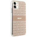 Kryt DKNY IML MagSafe pro iPhone 11/XR - růžová