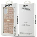 Kryt DKNY IML MagSafe pro iPhone 11/XR - růžová