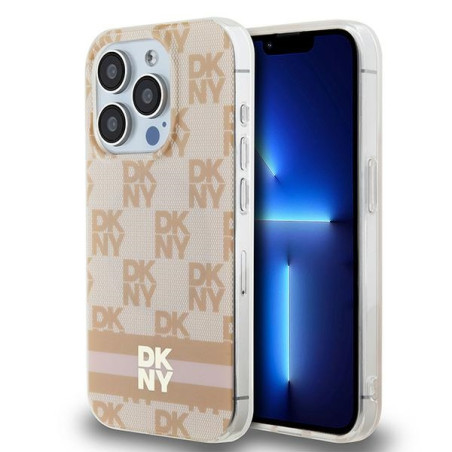 Kryt DKNY MagSafe pro iPhone 13 Pro – růžová