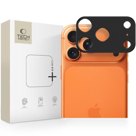 KRYT FOTOAPARÁTU TECH-PROTECT CAMALLOY FIT+ IPHONE 17 PRO MAX ČERNÝ
