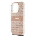 Kryt DKNY IML Mono & Stripe pro iPhone 13 Pro Max - růžová