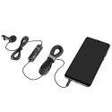 BOYA BY-M1 wired lavalier microphone - black
