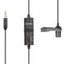 BOYA BY-M1 wired lavalier microphone - black