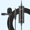 BOYA BY-M1S wired lavalier microphone - black