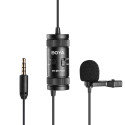 BOYA BY-M1 Pro II Wired Lavalier Microphone - Black