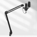 BOYA BY-BA20 adjustable desk microphone arm with shock absorption - black