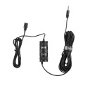 BOYA BY-M1 Pro II Wired Lavalier Microphone - Black