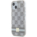 Kryt DKNY MagSafe IML pro iPhone 15/14/13 - beige