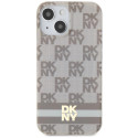 Kryt DKNY MagSafe IML pro iPhone 15/14/13 - beige
