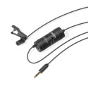 BOYA BY-M1 Pro II Wired Lavalier Microphone - Black