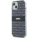 Kryt DKNY IML Mono & Stripe pro iPhone 15/14/13 - černý
