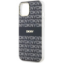 Kryt DKNY IML Mono & Stripe pro iPhone 15/14/13 - černý