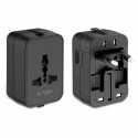 Adaptér Tech-Protect TA300 cestovní EU / UK / AU - černý