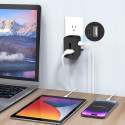 Adaptér Tech-Protect TA300 cestovní EU / UK / AU - černý