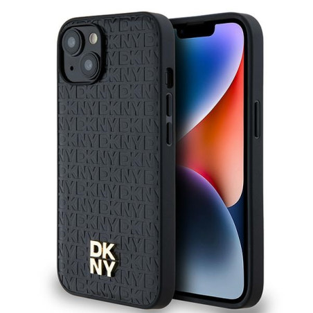 Kryt DKNY MagSafe pro iPhone 15/14/13 – černý