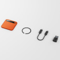 BOYA Notra Voice Recorder with AI Transcription - Orange